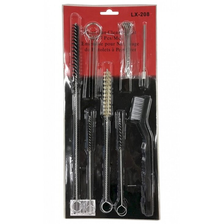 Šepetėlių rinkinys valymui | mini | 17 vnt. (SK208)