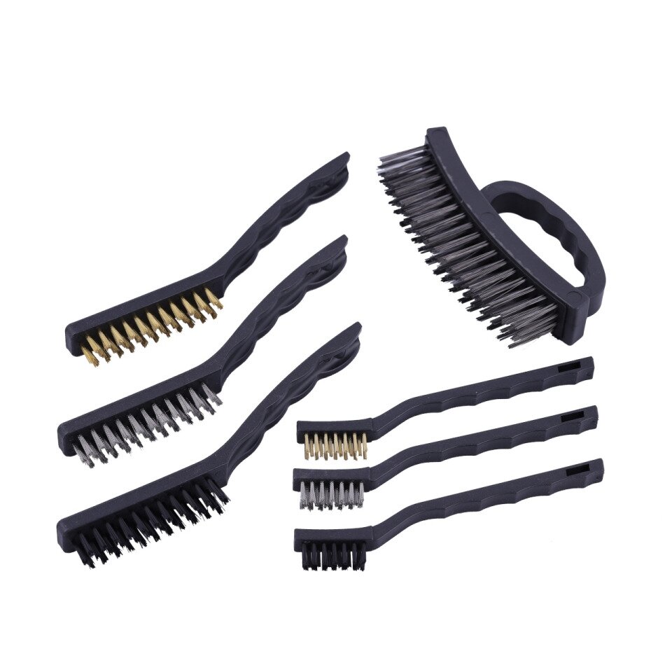 Šepečiai vieliniai 7vnt