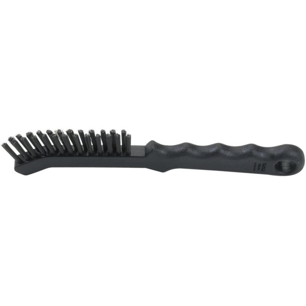 Šepetys plieniniais šeriais, plastikinė rankena, 2-jų eilių 230mm