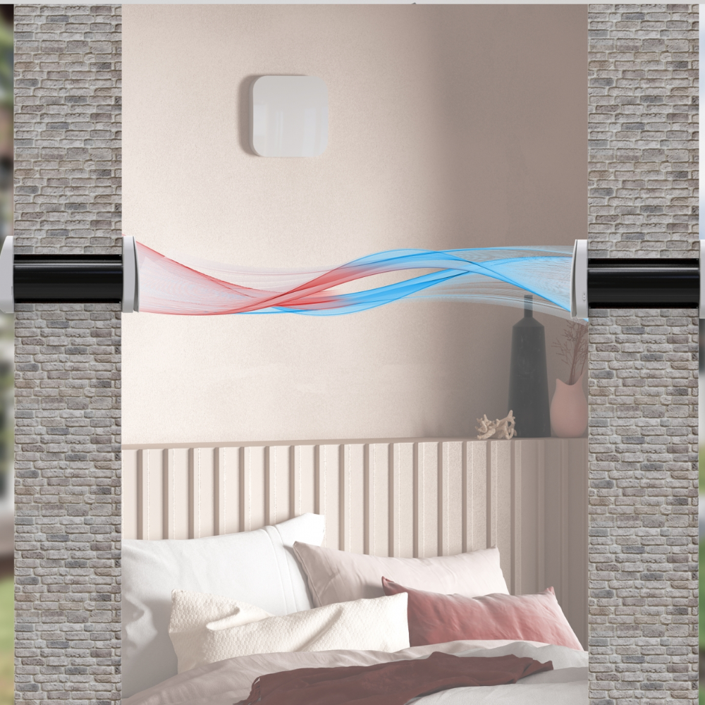 Sieninis mini rekuperatorius BSK Zephyr Mini 2