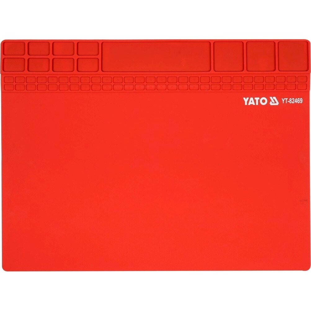 Silikoninis kilimėlis litavimui | su magnetu | 40X30 cm (YT-82469) Silikoninis kilimėlis litavimui | su magnetu | 40X30 cm (YT-82469)