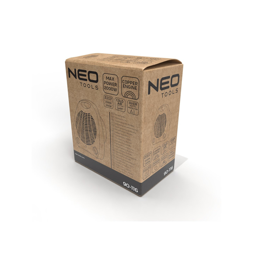 Šildymo ventiliatorius 2000W 1