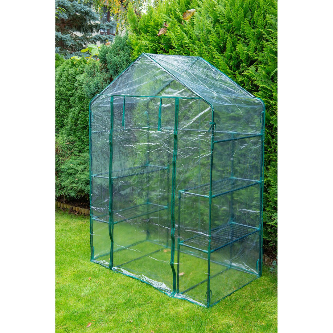 Šiltnamis 143 x 73 x 195 cm, PVC plėvelė, metalinė konstrukcija 6 Šiltnamis 143 x 73 x 195 cm, PVC plėvelė, metalinė konstrukcija 6