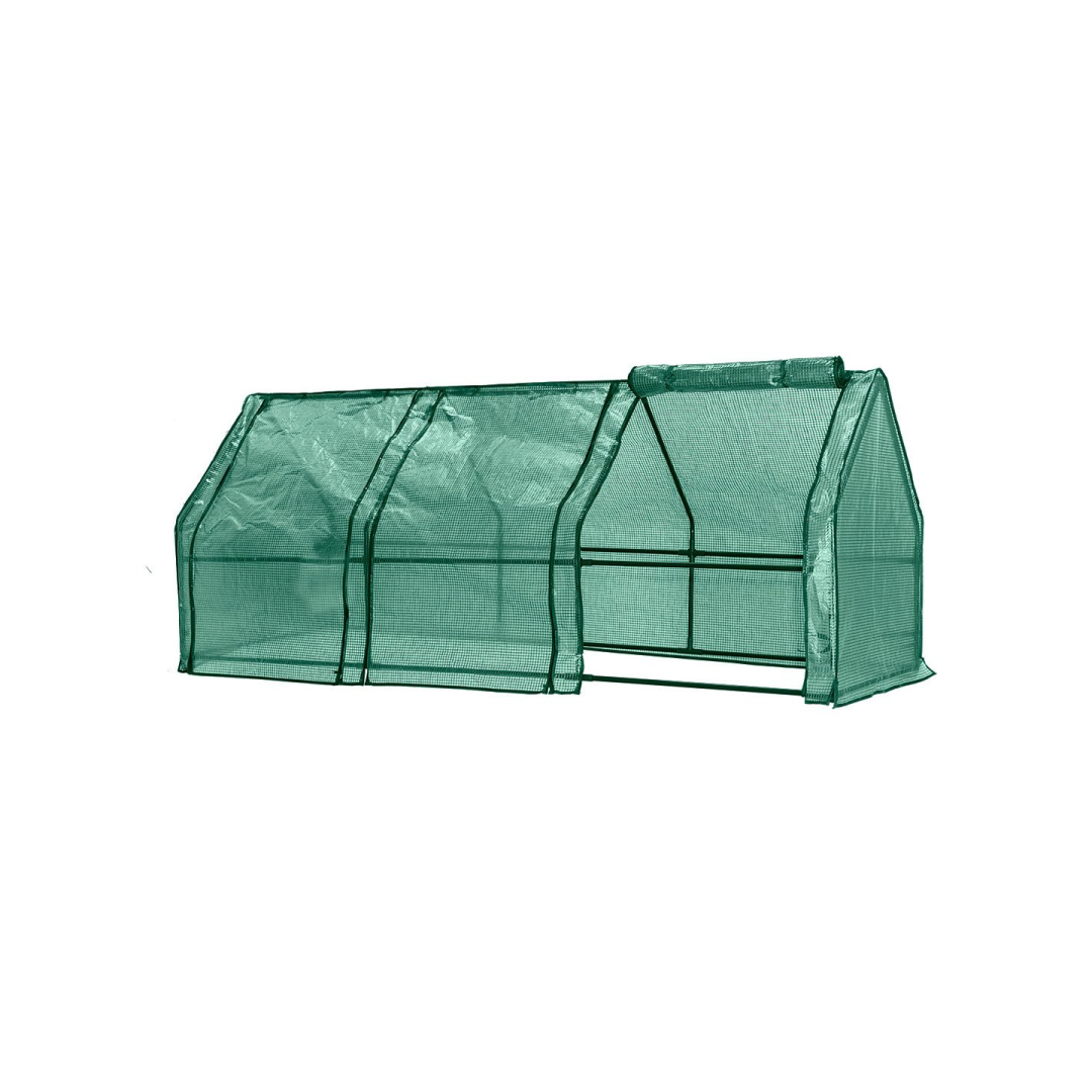 Šiltnamis 240 x 90 x 90 cm, PE plėvelė, metalinis karkasas 4 Šiltnamis 240 x 90 x 90 cm, PE plėvelė, metalinis karkasas 4