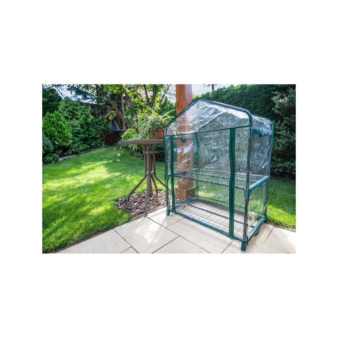 Šiltnamis 69 x 49 x 95 cm, PVC plėvelė, metalinė konstrukcija 1 Šiltnamis 69 x 49 x 95 cm, PVC plėvelė, metalinė konstrukcija 1