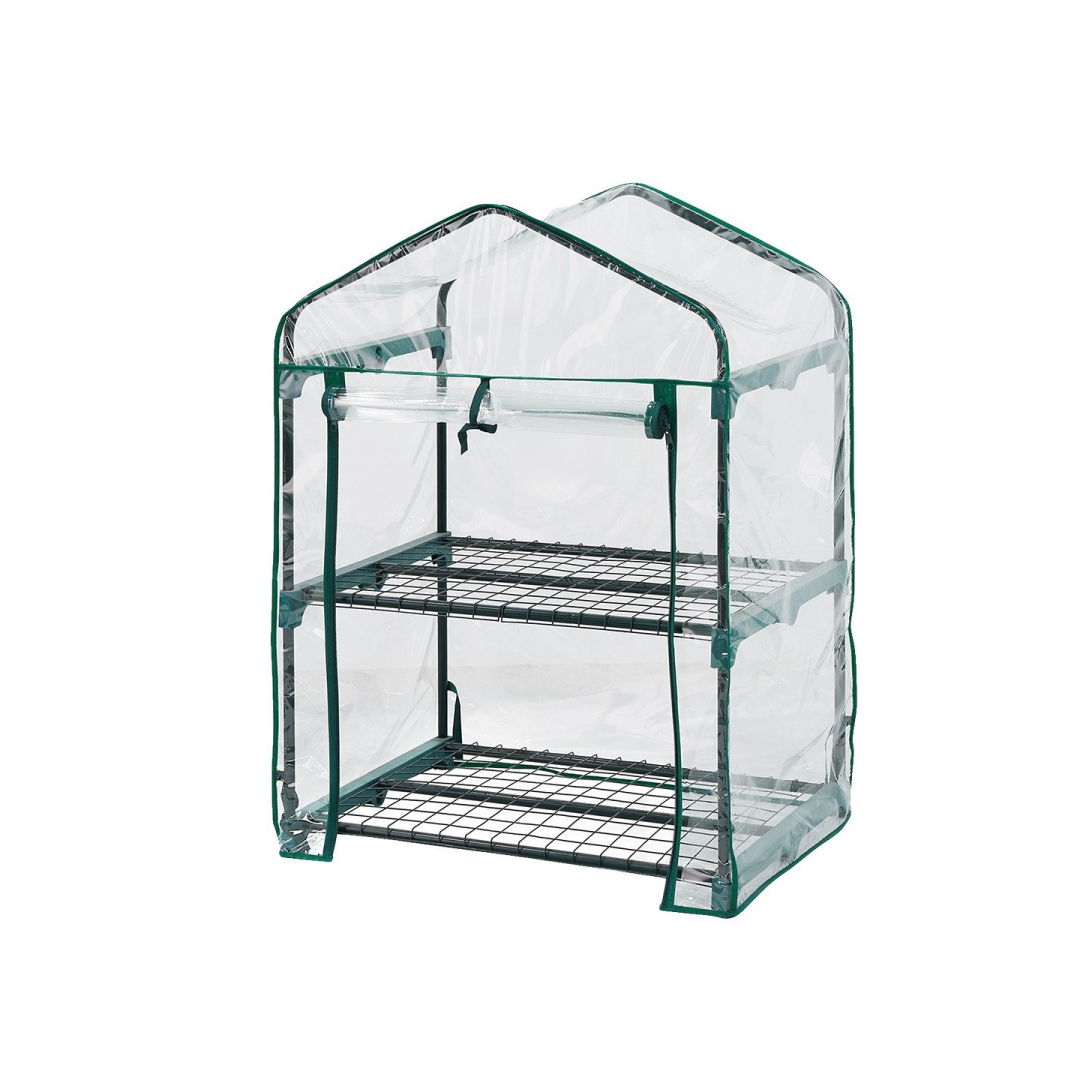 Šiltnamis 69 x 49 x 95 cm, PVC plėvelė, metalinė konstrukcija Šiltnamis 69 x 49 x 95 cm, PVC plėvelė, metalinė konstrukcija