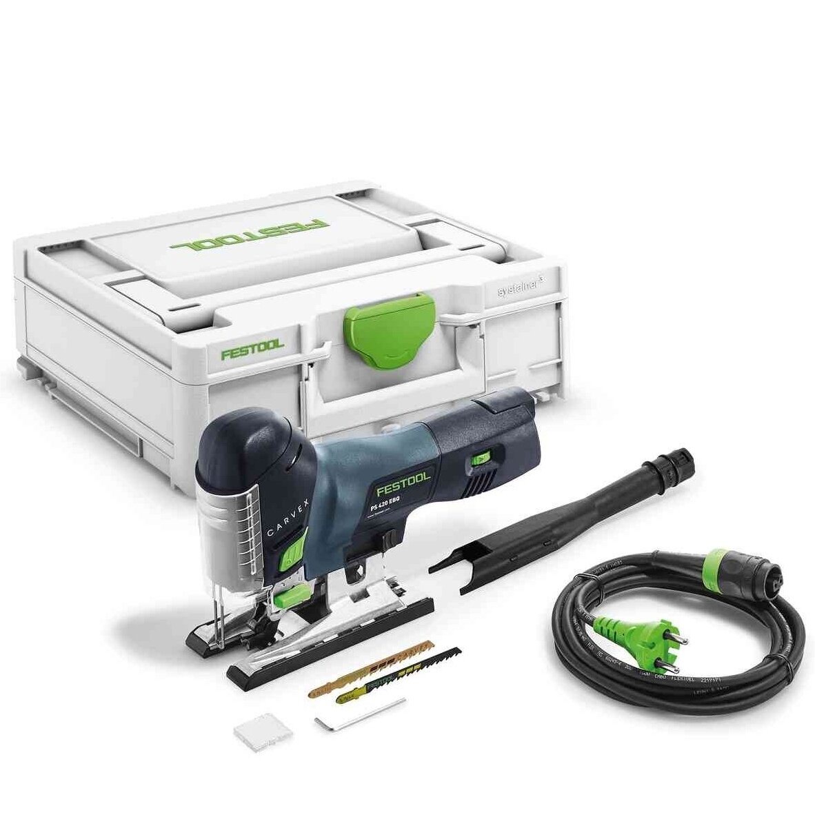 Siaurapjūklis CARVEX Festool PS 420 EBQ-Plus (576175) Siaurapjūklis CARVEX Festool PS 420 EBQ-Plus (576175)