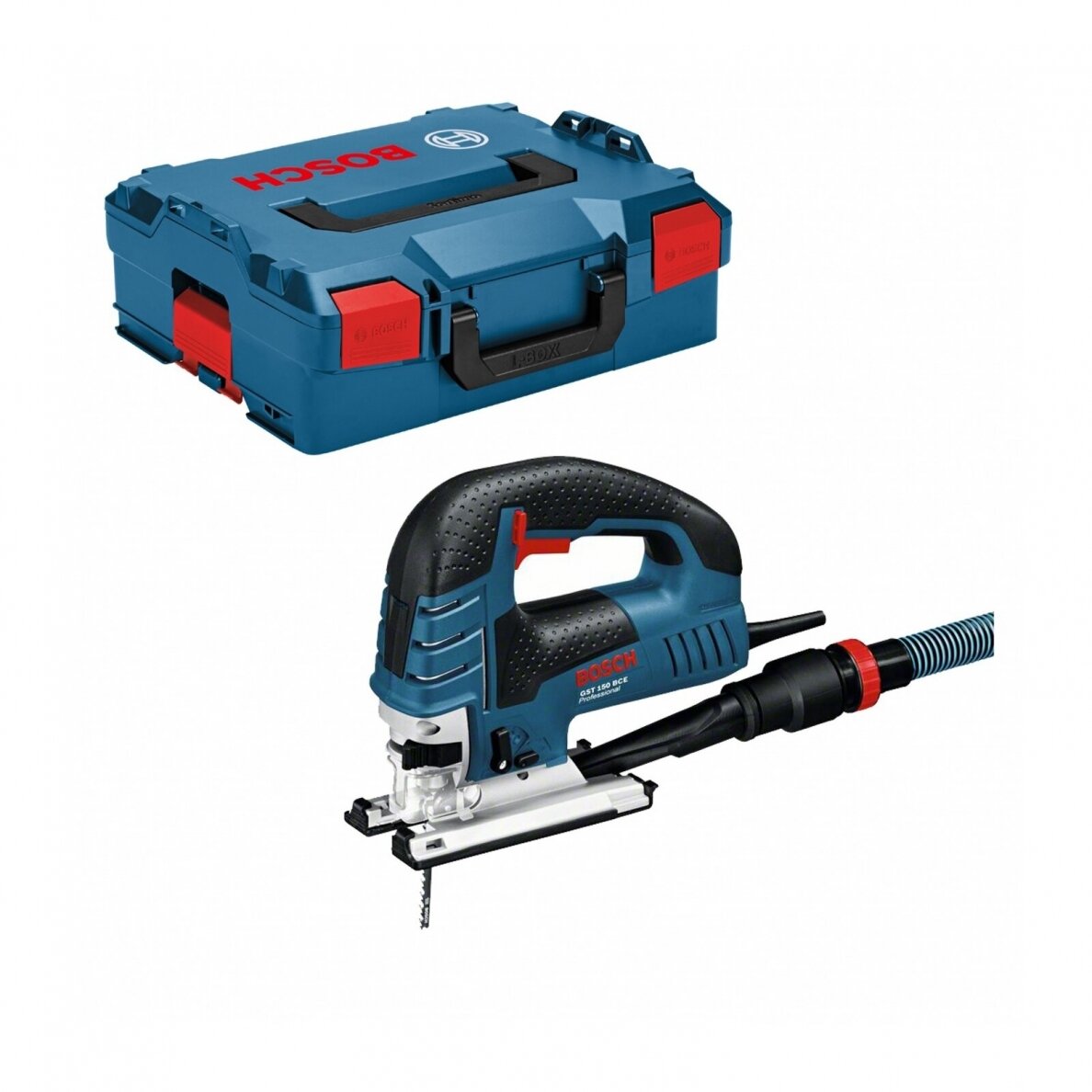 Siaurapjūklis Bosch GST 150 BCE Professional, L-BOXX Siaurapjūklis Bosch GST 150 BCE Professional, L-BOXX