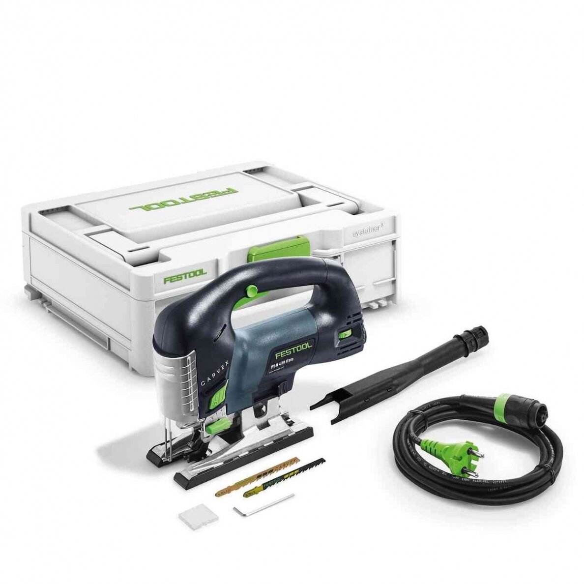 Siaurapjūklis CARVEX Festool PSB 420 EBQ-Plus (576186) Siaurapjūklis CARVEX Festool PSB 420 EBQ-Plus (576186)
