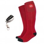 Šildomos kojinės Glovii GQ3, raudonos