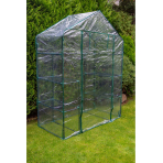 Šiltnamis 143 x 73 x 195 cm, PVC plėvelė, metalinė konstrukcija