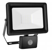 Sieninis šviestuvas su judesio davikliu SLIM Dedra L1091-3, 30W SMD LED, IP44