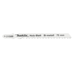 Siaurapjūklio pjūkleliai Makita P-31588, BIM 4/75mm, 5 vnt.