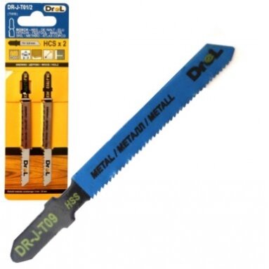 Siaurapj. met. „DREL" T09/2 T118A 2 vnt. Siaurapj. met. „DREL" T09/2 T118A 2 vnt.