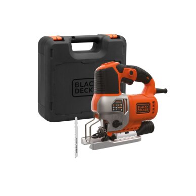 Siaurapjūklis 650W dežutė, BES610K-QS, Black&Decker