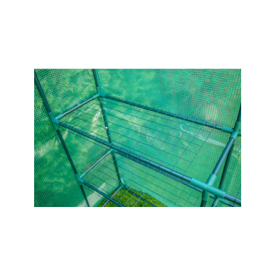 Šiltnamis 143 x 143 x 195 cm, PE plėvelė 135 g, metalinė konstrukcija 2