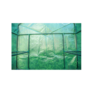 Šiltnamis 143 x 143 x 195 cm, PE plėvelė 135 g, metalinė konstrukcija 5 Šiltnamis 143 x 143 x 195 cm, PE plėvelė 135 g, metalinė konstrukcija 5