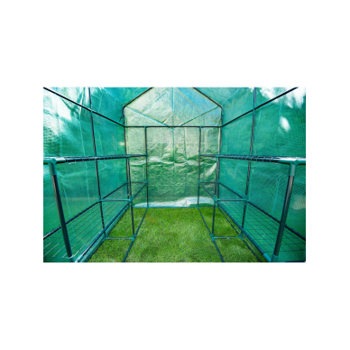 Šiltnamis 143 x 143 x 195 cm, PE plėvelė 135 g, metalinė konstrukcija 6 Šiltnamis 143 x 143 x 195 cm, PE plėvelė 135 g, metalinė konstrukcija 6