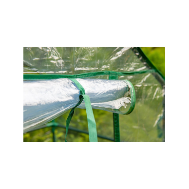 Šiltnamis 143 x 73 x 195 cm, PVC plėvelė, metalinė konstrukcija 3