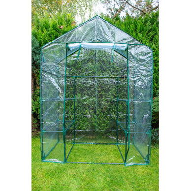 Šiltnamis 143 x 73 x 195 cm, PVC plėvelė, metalinė konstrukcija 5