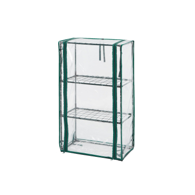 Šiltnamis 46 x 24 x 80 cm, PVC plėvelė, metalinė konstrukcija Šiltnamis 46 x 24 x 80 cm, PVC plėvelė, metalinė konstrukcija
