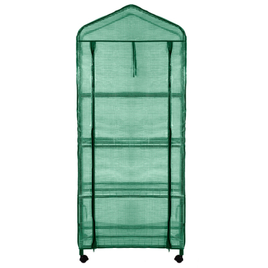 Šiltnamis 69 x 49 x 160 cm, PE plėvelė, metalinė konstrukcija, ratukai 6 Šiltnamis 69 x 49 x 160 cm, PE plėvelė, metalinė konstrukcija, ratukai 6