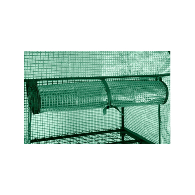 Šiltnamis 69 x 49 x 160 cm, PE plėvelė, metalinė konstrukcija, ratukai 8 Šiltnamis 69 x 49 x 160 cm, PE plėvelė, metalinė konstrukcija, ratukai 8