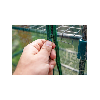 Šiltnamis 69 x 49 x 160 cm, PVC plėvelė, metalinė konstrukcija 4 Šiltnamis 69 x 49 x 160 cm, PVC plėvelė, metalinė konstrukcija 4