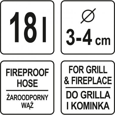 Siurblio priedas karštiems pelenams Vorel 18l 8 Siurblio priedas karštiems pelenams Vorel 18l 8