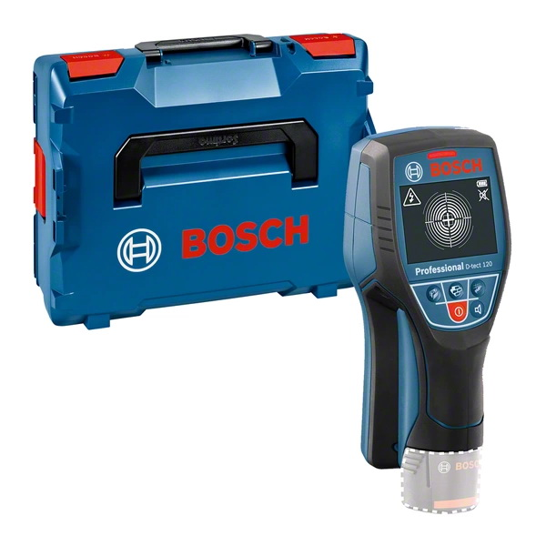 Sienų skeneris Bosch D-tect 120, 12 V, (be akum. ir krov.) Sienų skeneris Bosch D-tect 120, 12 V, (be akum. ir krov.)
