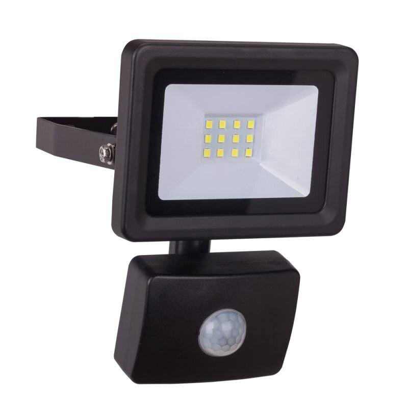 Sieninis šviestuvas su judesio davikliu SLIM Dedra L1091-1, 10W SMD LED, IP44 Sieninis šviestuvas su judesio davikliu SLIM Dedra L1091-1, 10W SMD LED, IP44