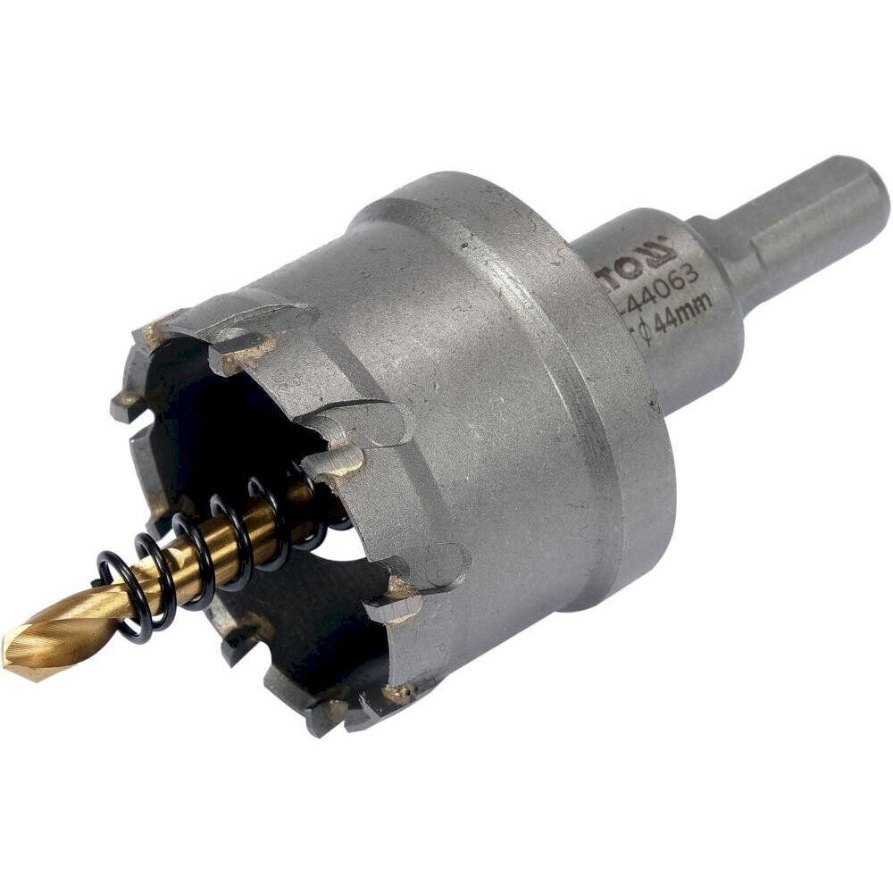 Skylių pjūklas / grąžtas metalui TCT | 44 mm (YT-44063) Skylių pjūklas / grąžtas metalui TCT | 44 mm (YT-44063)