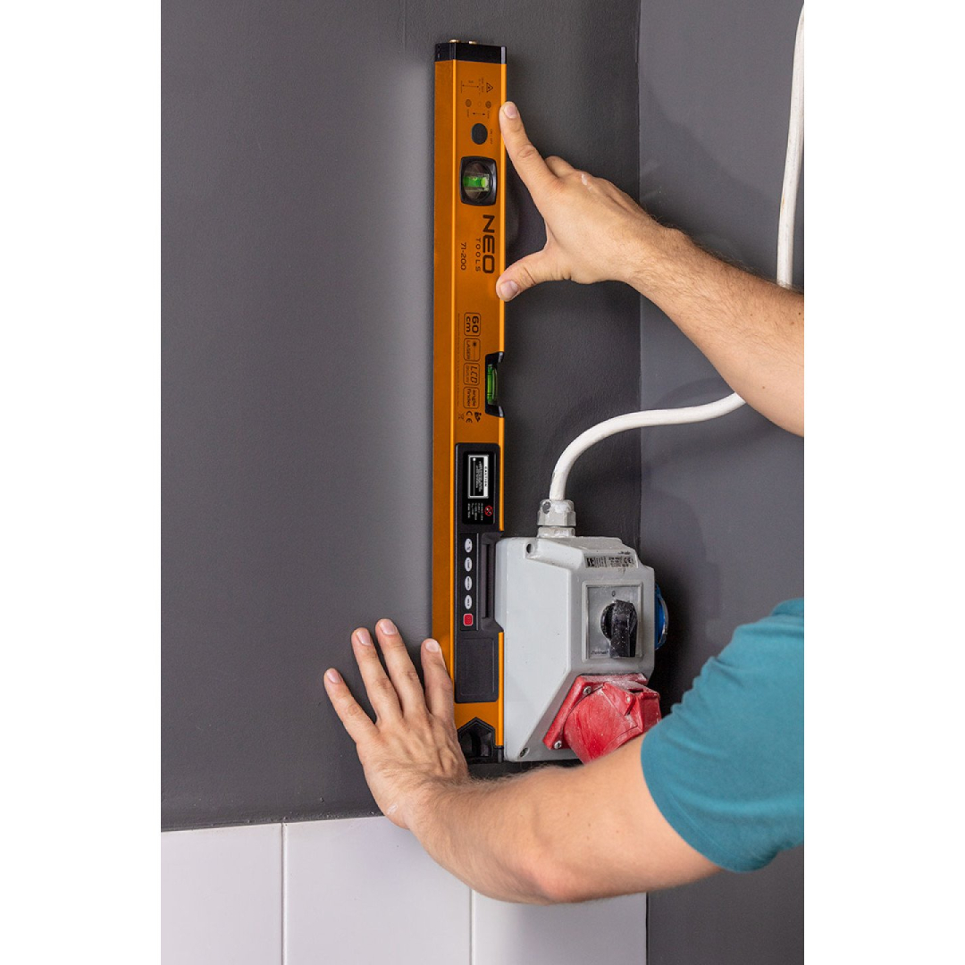 Skaitmeninis gulsčiukas, 60 cm 1