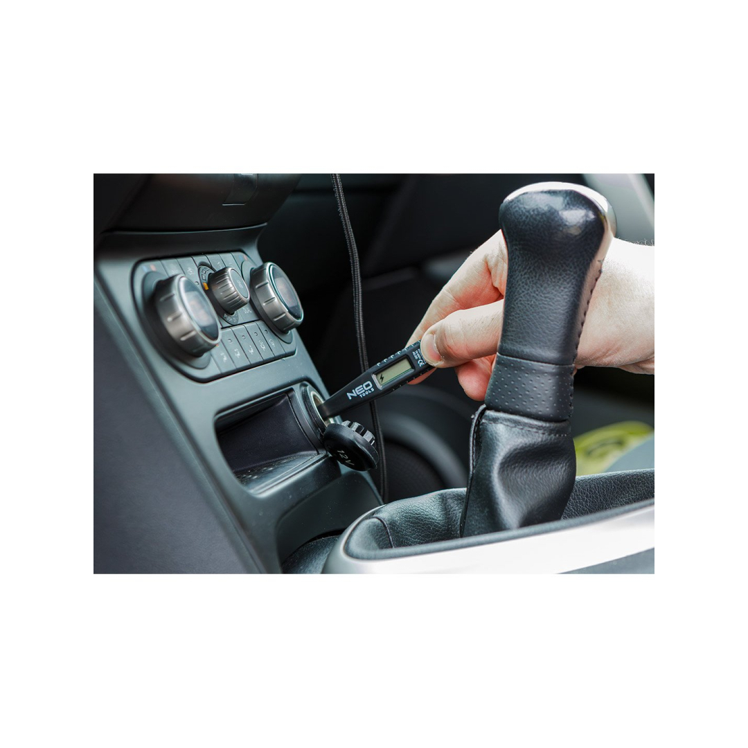 Skaitmeninis įtampos testeris 12-250V 2