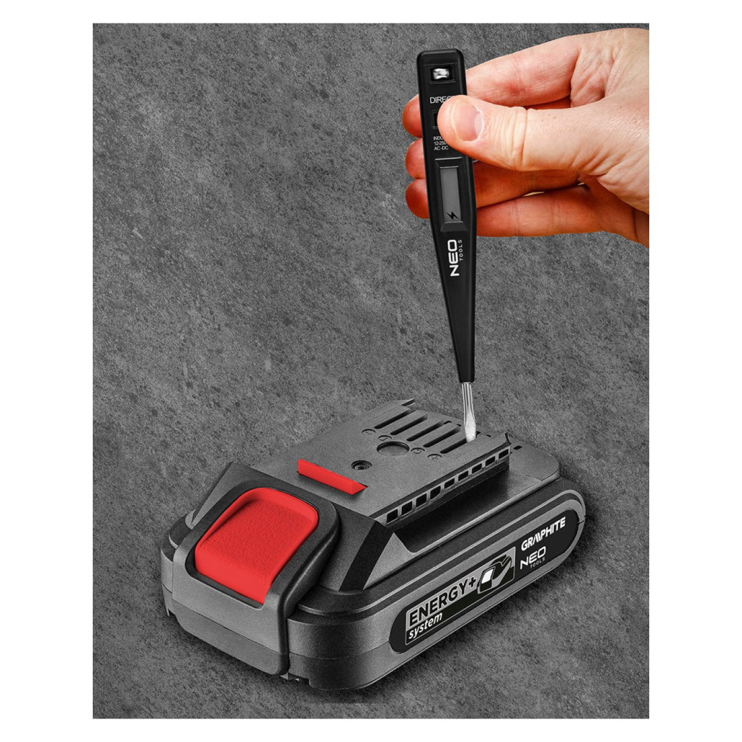 Skaitmeninis įtampos testeris 12-250V 3