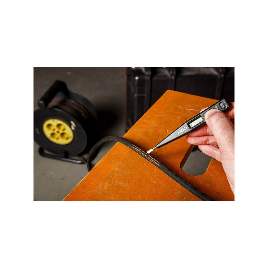 Skaitmeninis įtampos testeris 12-250V 4