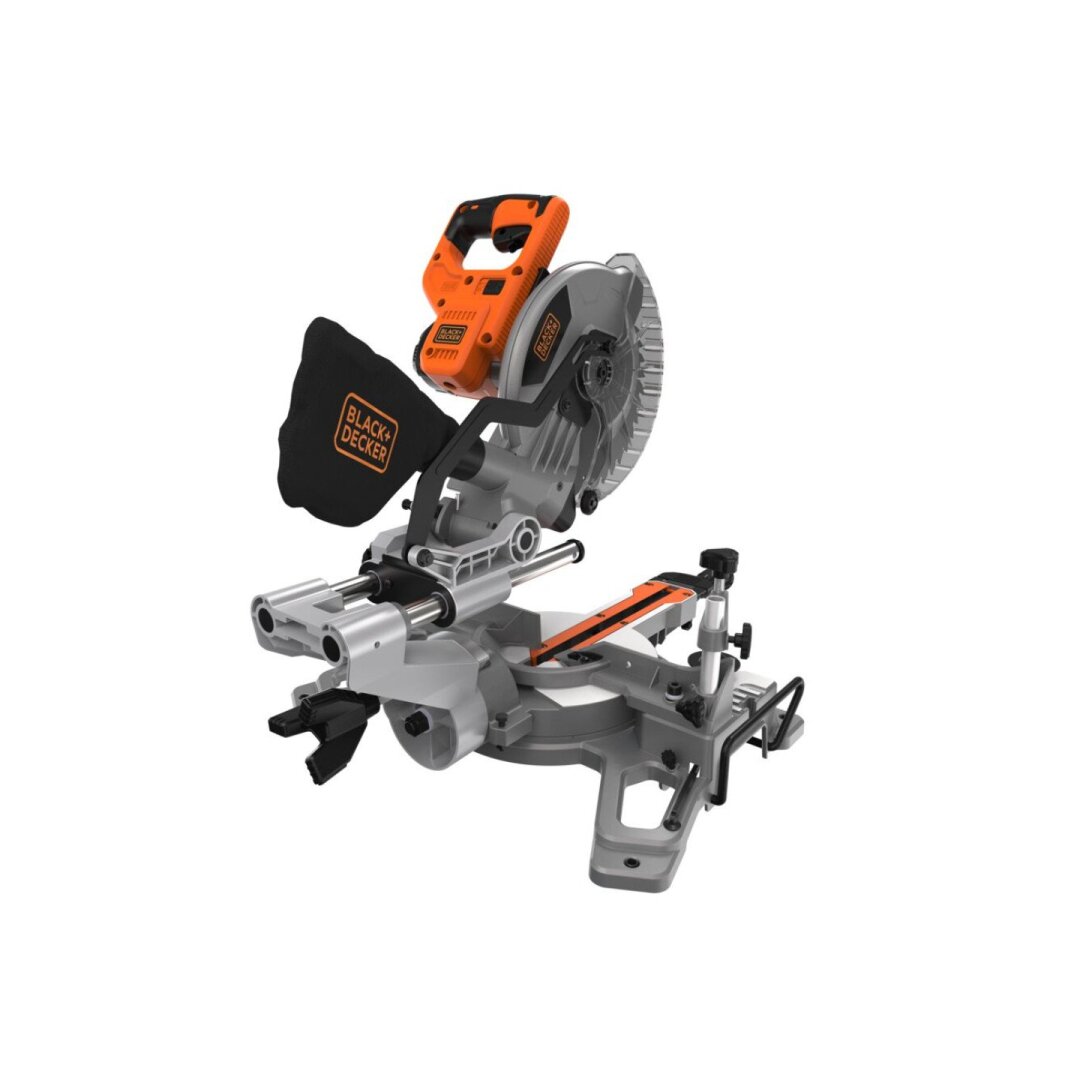 Elektrinės skersinio pjovimo staklės Black&Decker BES701-QS, 1500W, 216mm Elektrinės skersinio pjovimo staklės Black&Decker BES701-QS, 1500W, 216mm