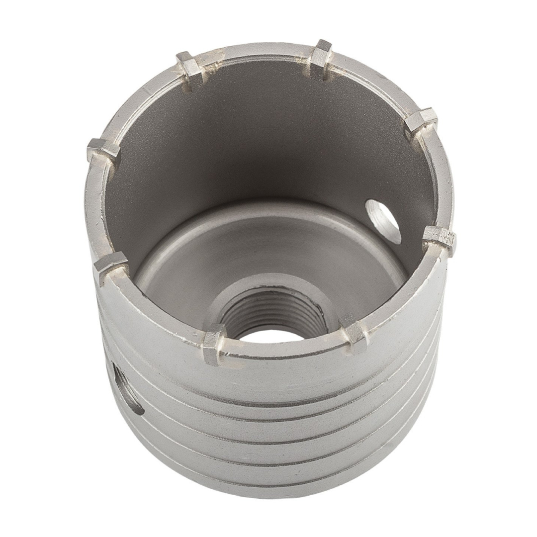 Skylių gręžimo krūna 65 mm su HEX adapteriu ir kontroliniu grąžtu 8