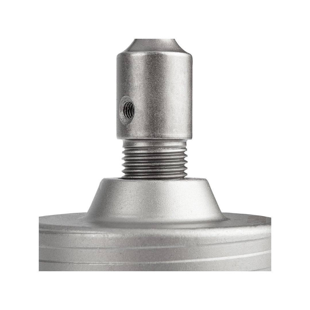 Skylių gręžimo krūna 85 mm su HEX adapteriu ir kontroliniu grąžtu 8