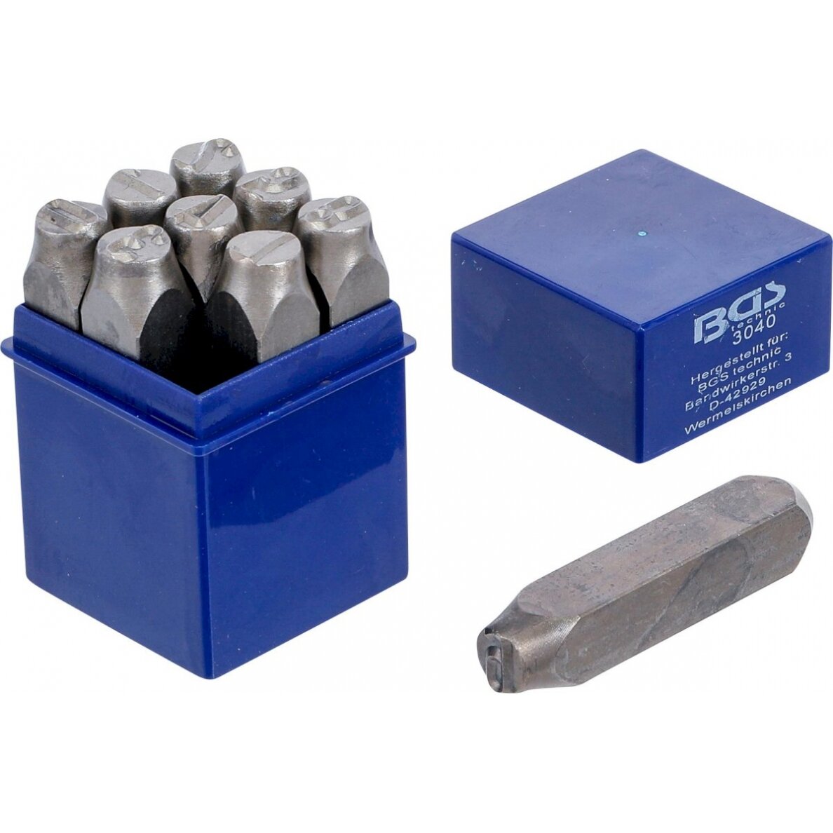 Skaičių išmušėjų rinkinys | 12 mm (3040) Skaičių išmušėjų rinkinys | 12 mm (3040)