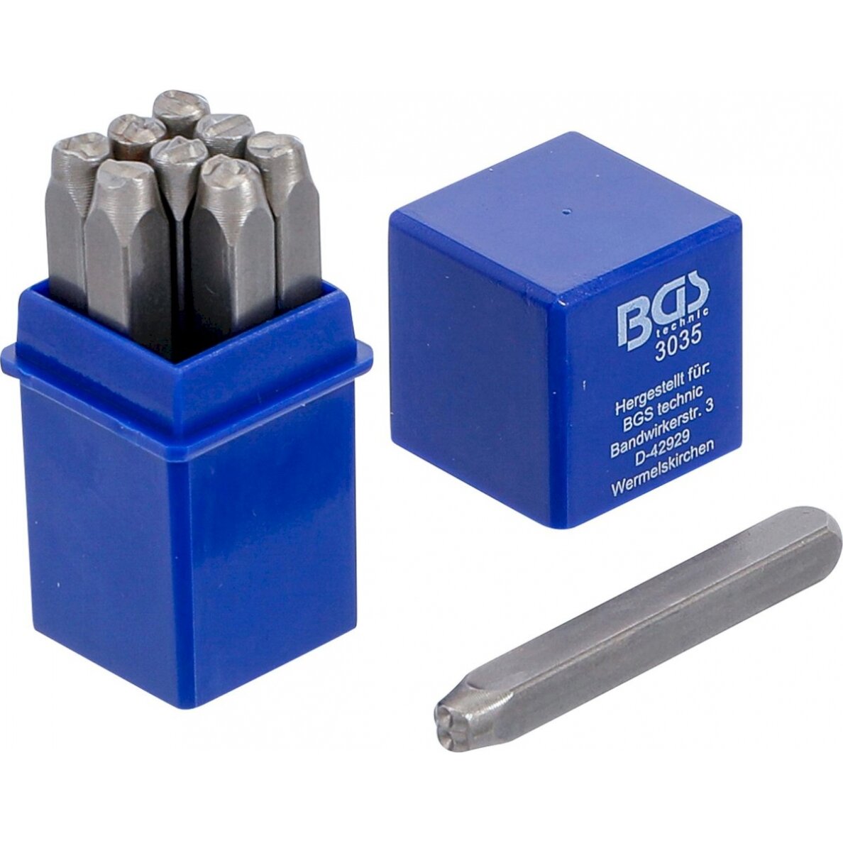 Skaičių išmušėjų rinkinys | 5 mm (3035) Skaičių išmušėjų rinkinys | 5 mm (3035)