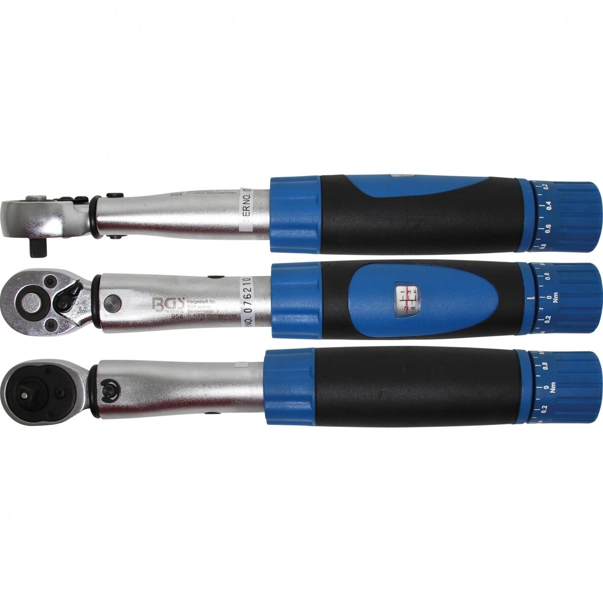 Dinamometrinis raktas su skale BGS-technic, 6.3 mm (1/4"), 1 - 6 Nm 3