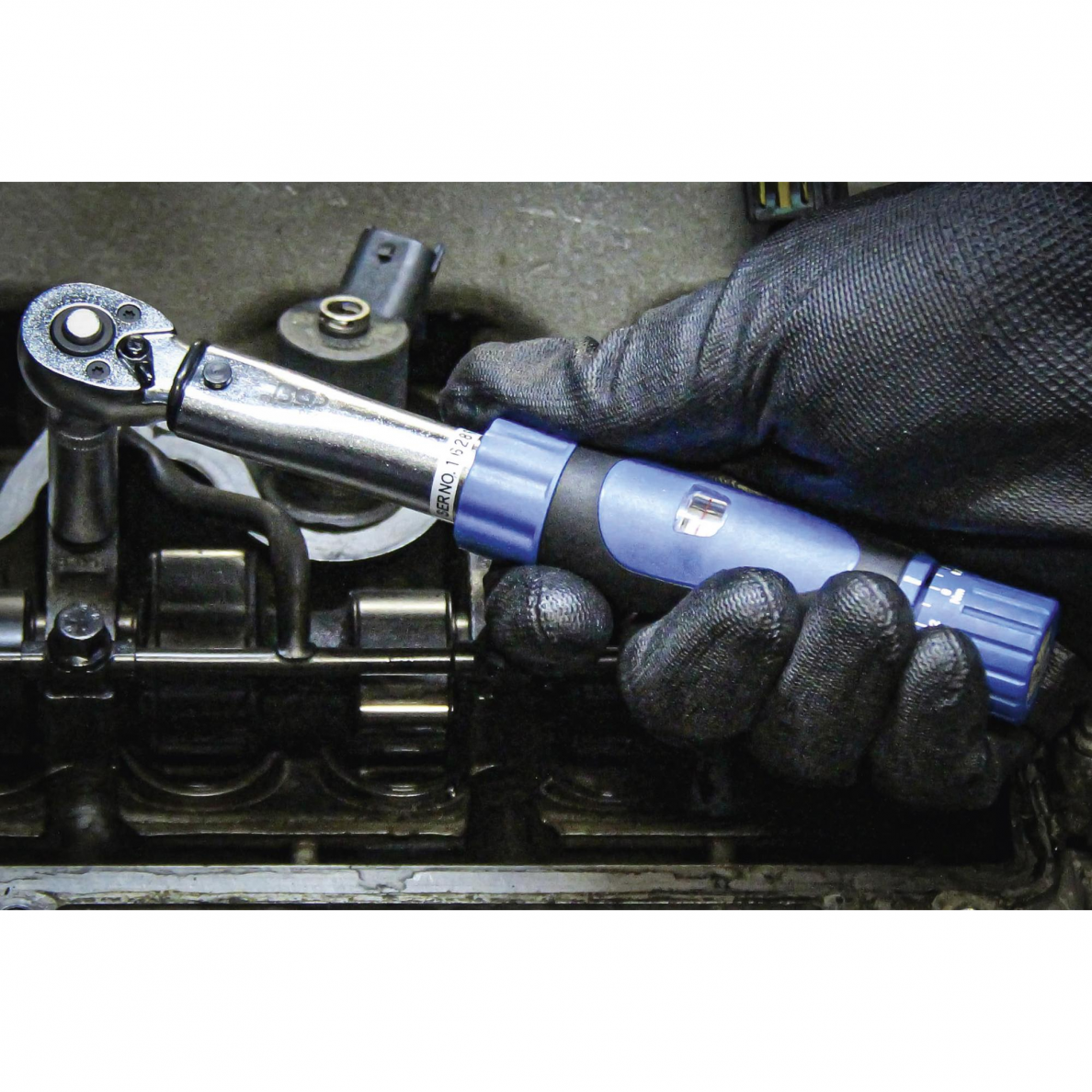 Dinamometrinis raktas su skale BGS-technic, 6.3 mm (1/4"), 1 - 6 Nm 5 Dinamometrinis raktas su skale BGS-technic, 6.3 mm (1/4"), 1 - 6 Nm 5