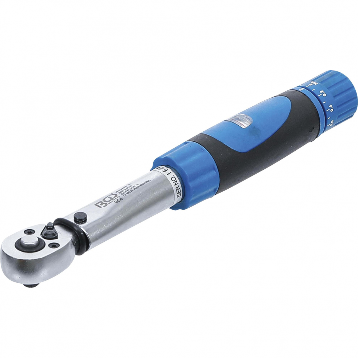 Dinamometrinis raktas su skale BGS-technic, 6.3 mm (1/4"), 1 - 6 Nm Dinamometrinis raktas su skale BGS-technic, 6.3 mm (1/4"), 1 - 6 Nm