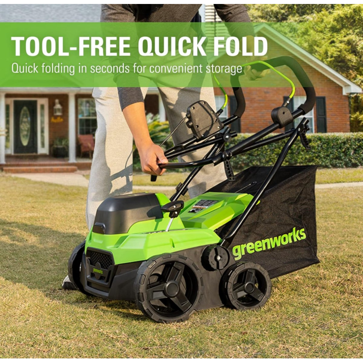 SKARIFIKATORIUS II 38cm Greenworks 24X2V GD24X2SC38II (tik įrankis) 4