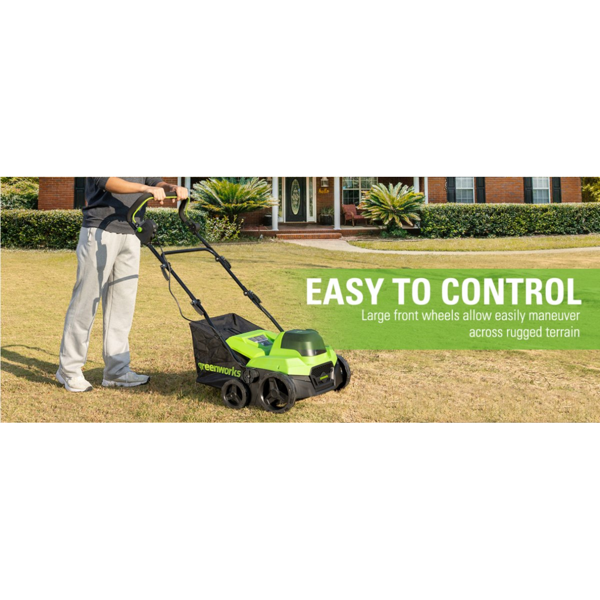 SKARIFIKATORIUS II 38cm Greenworks 24X2V GD24X2SC38II (tik įrankis) 7 SKARIFIKATORIUS II 38cm Greenworks 24X2V GD24X2SC38II (tik įrankis) 7