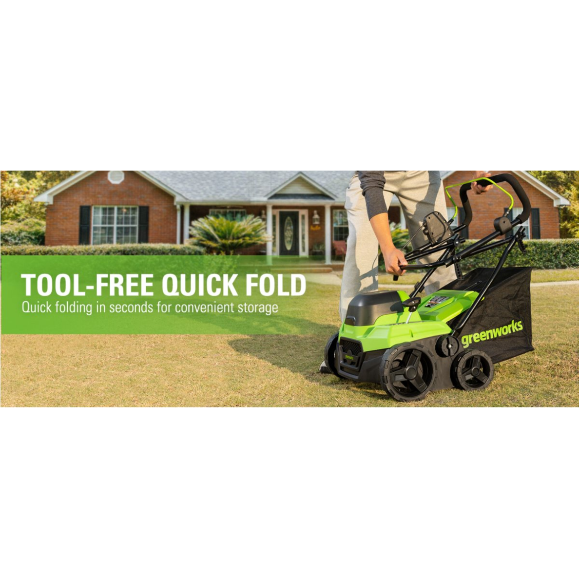 SKARIFIKATORIUS II 38cm Greenworks 24X2V GD24X2SC38II (tik įrankis) 9