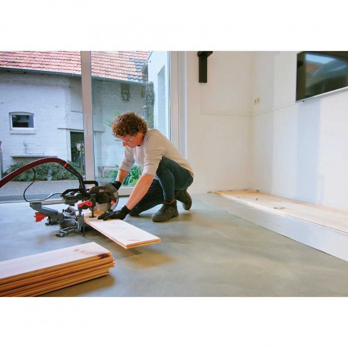 Skersinio pjovimo staklės Skil 1310AA, 1600W, 216mm 9 Skersinio pjovimo staklės Skil 1310AA, 1600W, 216mm 9