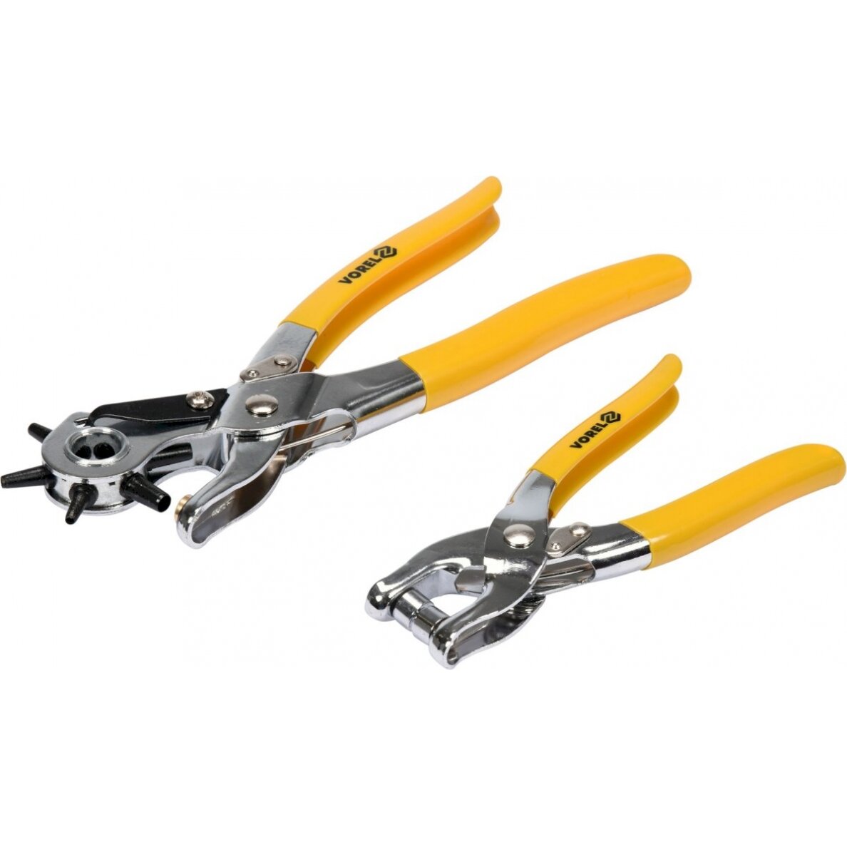 Skylių darymo ir kniedijimo replių rinkinys su kniedėmis | 100 vnt (43603) Skylių darymo ir kniedijimo replių rinkinys su kniedėmis | 100 vnt (43603)