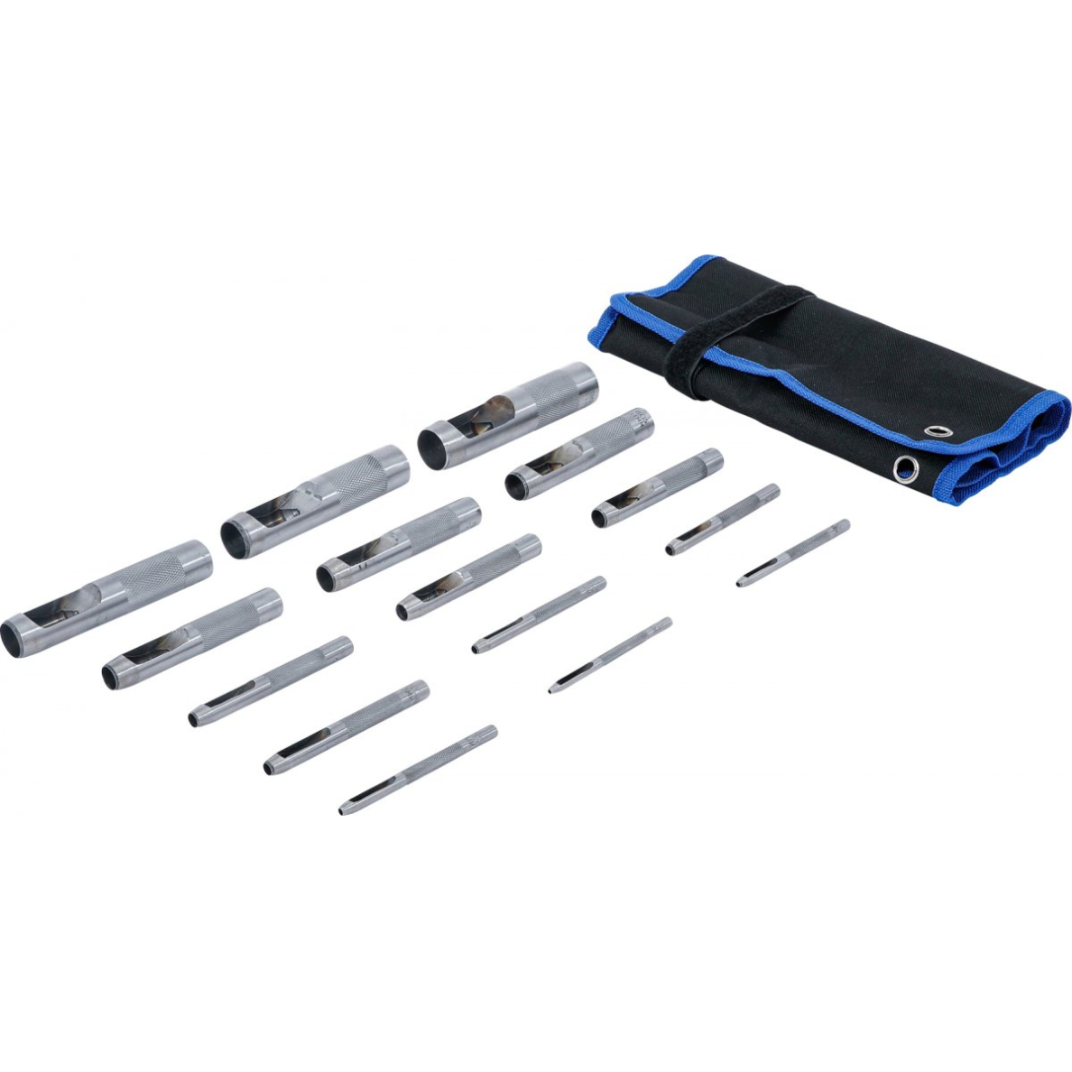 Skylių išmušėjų rinkinys | 2 - 22 mm | 15 vnt. (74570)